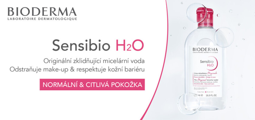 Bioderma Sensibio H2O - micelární voda
